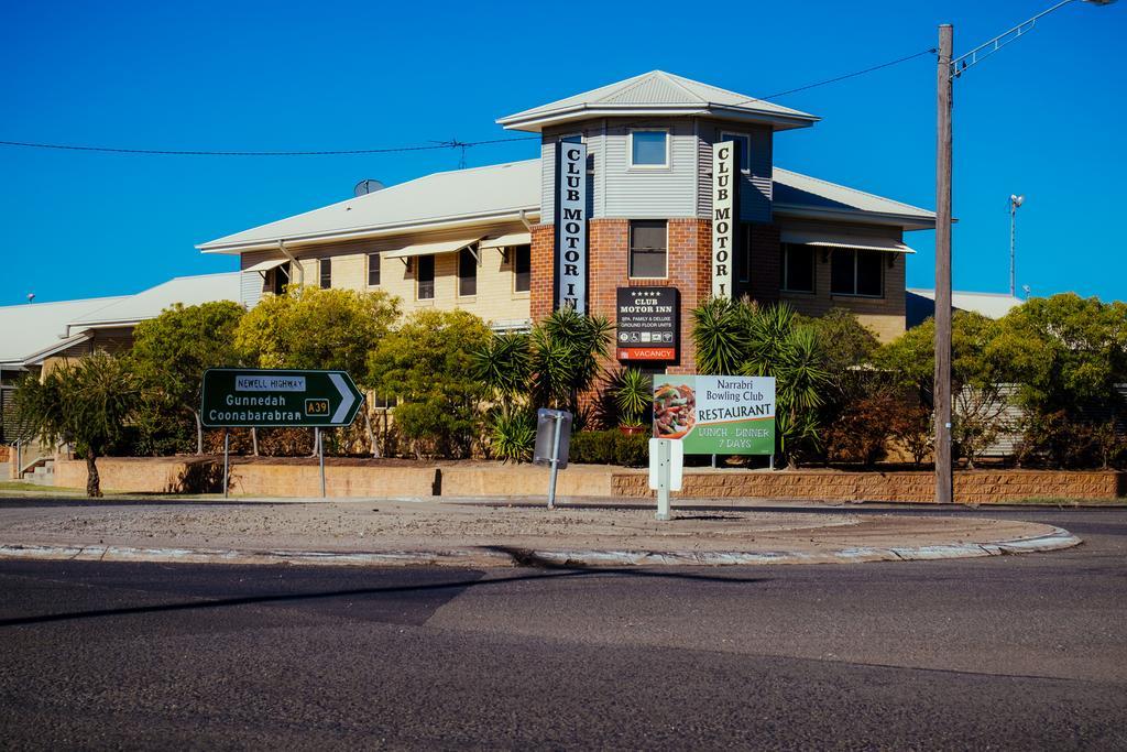 Club Motor Inn Narrabri Zewnętrze zdjęcie
